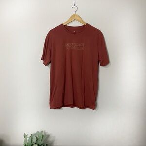 [Under Armour] Orange Red Short Sleeve T-shirt